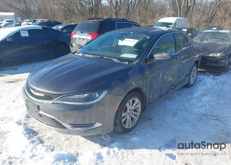 2015 Chrysler 200 Limited from USA, damaged, VIN 1C3CCCAB6FN681061